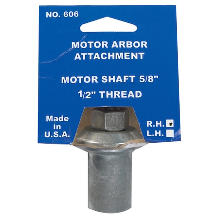 Chicago Die Casting Chicago Die Cast 3 inch in. L Work Arbor 5/8 in. 1 pc 606-6